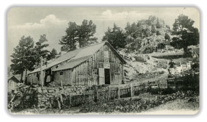 cabane du Père Tasse vers 1870