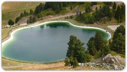 lac réservoir des Vallons