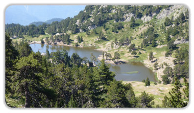 lac Achard en été