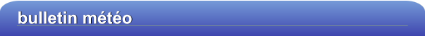 bulletin météo
