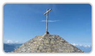 ancien piédestal de la Croix de Chamrousse