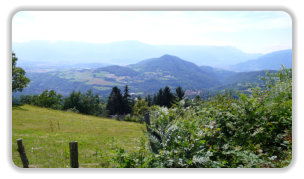 point de vue depuis les Seiglières