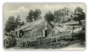 cabane du Père Tasse vers 1870